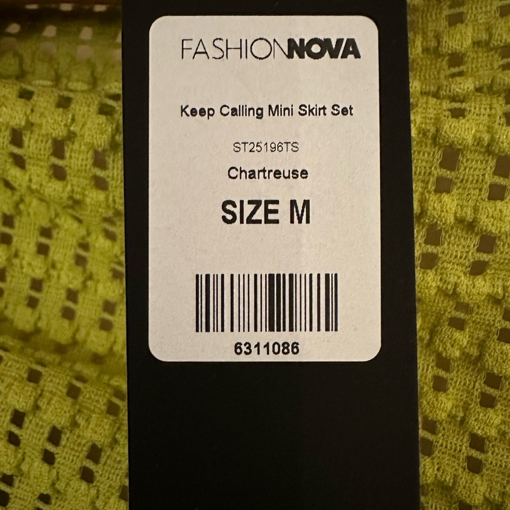 •Keep Calling Mini Skirt Set• - Picture 6 of 6